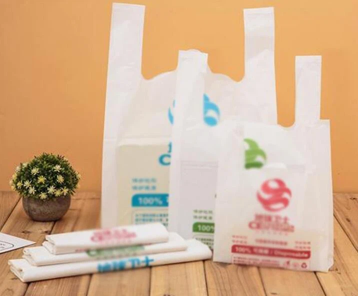 High Speed Plastic Double Line T-Shirt Bag Making Machine